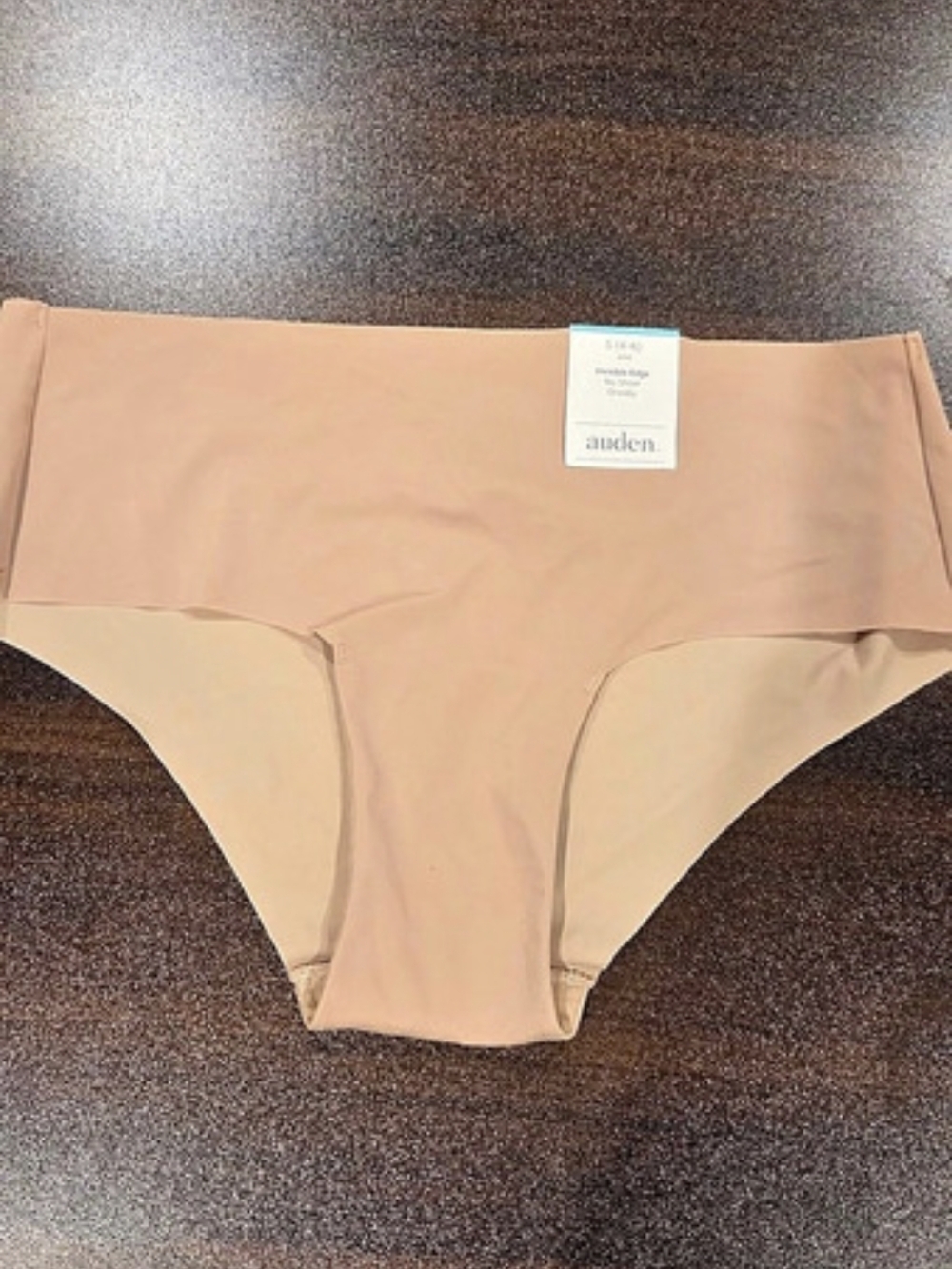 auden Invisible Edge No-Show Cheeky No-Show Cheeky Panties in Pink Size S (4-6)